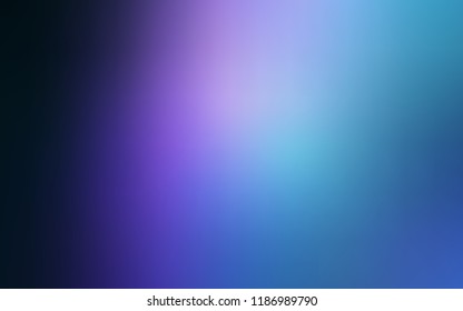 Dark Pink, Blue vector blurred shine abstract cover. Brand new colored illustration in blurry style with gradient. The textured pattern can be used for background.