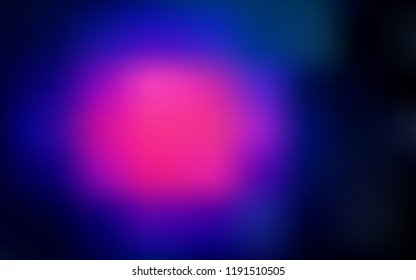 Dark Pink, Blue vector blurred shine abstract texture. Creative illustration in halftone style with gradient. Brand new style for your business design.