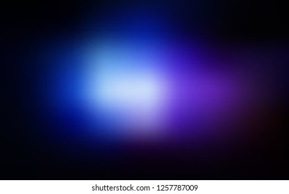 Dark Pink, Blue vector blurred template. A completely new color illustration in a vague style. A completely new template for your business design.