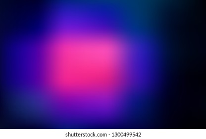 Dark Pink, Blue vector blurred and colored pattern. New colored illustration in blur style with gradient. New way of your design.