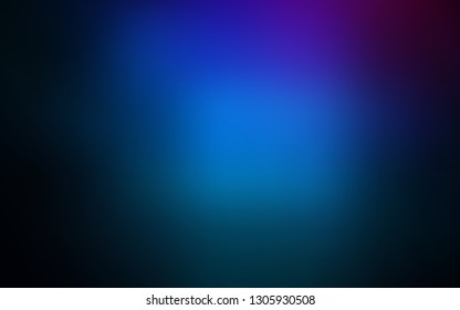 Dark Pink, Blue vector blurred and colored pattern. Creative illustration in halftone style with gradient. Background for designs.