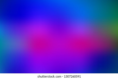 Dark Pink, Blue vector blurred template. Colorful illustration in abstract style with gradient. New way of your design.