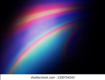 Dark Pink, Blue vector blurred bright background. Colorful illustration in blurry style with gradient. The template can be used for your brand book.
