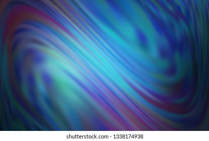 Dark Pink, Blue vector blurred shine abstract background. Shining colored illustration in smart style. Smart design for your work.