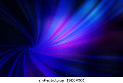 Dark Pink, Blue vector blurred and colored pattern. New colored illustration in blur style with gradient. Background for designs.