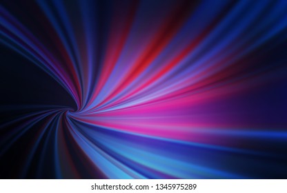 Dark Pink, Blue vector blurred shine abstract texture. Modern abstract illustration with gradient. Blurred design for your web site.