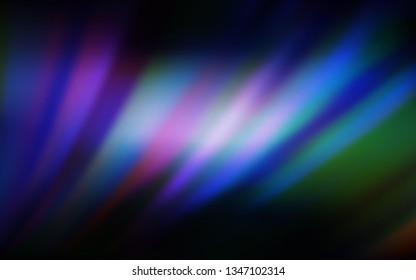 Dark Pink, Blue vector blurred and colored pattern. Modern abstract illustration with gradient. New style design for your brand book.