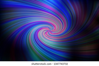 Dark Pink, Blue vector blurred template. Colorful illustration in abstract style with gradient. New style for your business design.