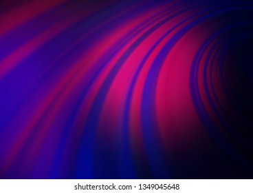 Dark Pink, Blue vector blurred and colored background. Glitter abstract illustration with an elegant design. The background for your creative designs.