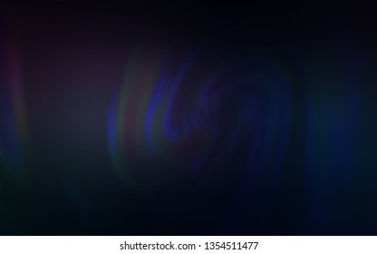 Dark Pink, Blue vector blurred template. Creative illustration in halftone style with gradient. Completely new design for your business.
