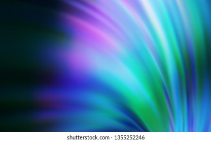 Dark Pink, Blue vector blurred shine abstract background. A completely new colored illustration in blur style. New style for your business design.
