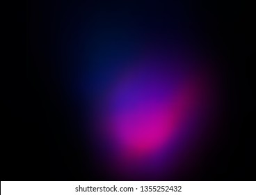 Dark Pink, Blue vector blurred shine abstract template. Modern geometrical abstract illustration with gradient. Brand new design for your business.