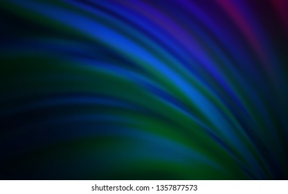 Dark Pink, Blue vector blurred template. Abstract colorful illustration with gradient. Background for designs.