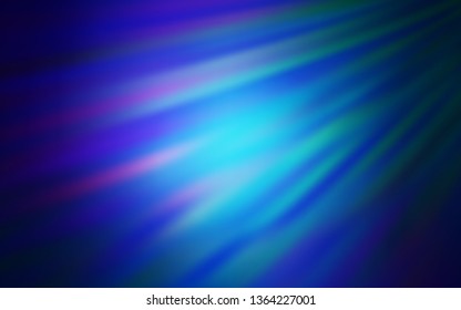 Dark Pink, Blue vector blurred shine abstract background. Shining colored illustration in smart style. Smart design for your work.