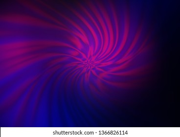 Dark Pink, Blue vector blurred bright template. Colorful abstract illustration with gradient. Brand new design for your business.