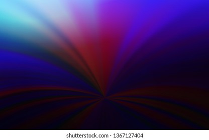 Dark Pink, Blue vector blurred shine abstract background. New colored illustration in blur style with gradient. Background for designs.