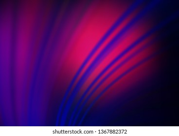 Dark Pink, Blue vector blurred bright template. Shining colorful illustration in a Brand new style. A new texture for your design.
