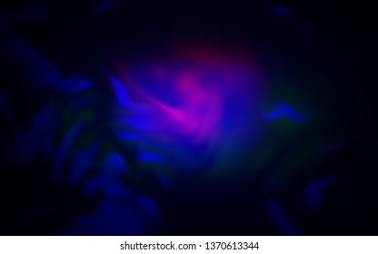 Dark Pink, Blue vector blurred bright template. Creative illustration in halftone style with gradient. Background for a cell phone.