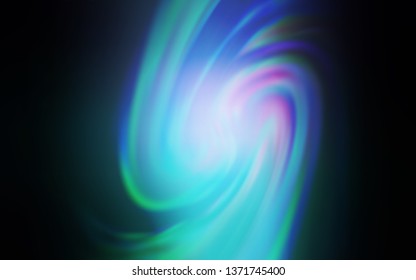 Dark Pink, Blue vector blurred pattern. Creative illustration in halftone style with gradient. New way of your design.