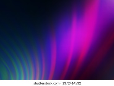 Dark Pink, Blue vector blurred bright template. A vague abstract illustration with gradient. The blurred design can be used for your web site.