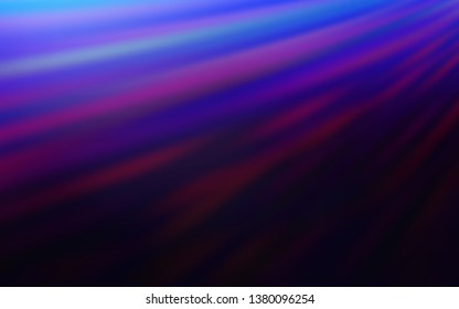 Dark Pink, Blue vector blurred pattern. Creative illustration in halftone style with gradient. Background for designs.
