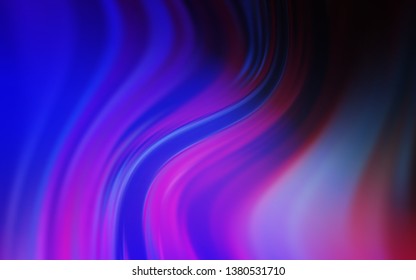Dark Pink, Blue vector blurred pattern. Colorful illustration in abstract style with gradient. Background for designs.