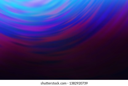 Dark Pink, Blue vector blurred shine abstract texture. Shining colored illustration in smart style. New way of your design.