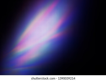 Dark Pink, Blue vector blurred shine abstract template. A vague abstract illustration with gradient. A completely new design for your business.