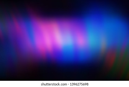 Dark Pink, Blue vector blurred shine abstract texture. Shining colored illustration in smart style. Background for a cell phone.