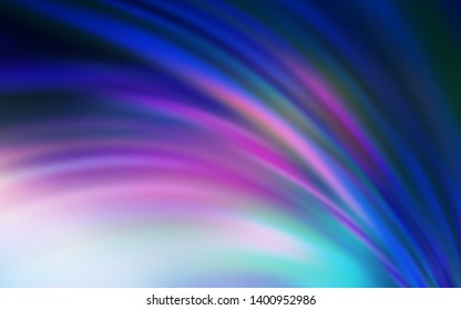 Dark Pink, Blue vector blurred pattern. Shining colored illustration in smart style. New style design for your brand book.