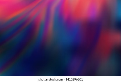 Dark Pink, Blue vector blurred bright template. Shining colored illustration in smart style. New style for your business design.