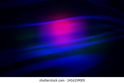 Dark Pink, Blue vector blurred bright template. Modern abstract illustration with gradient. Elegant background for a brand book.