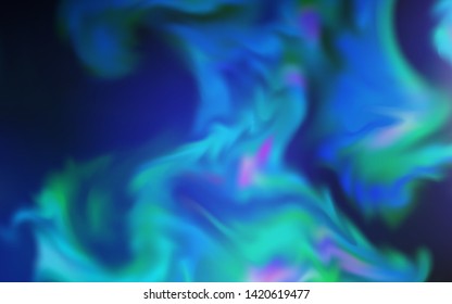 Dark Pink, Blue vector blurred template. Abstract colorful illustration with gradient. Background for designs.