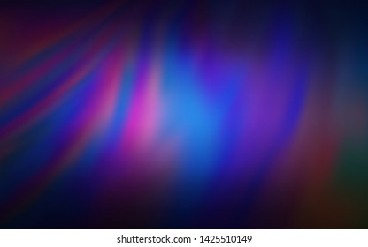 Dark Pink, Blue vector blurred and colored pattern. Modern abstract illustration with gradient. Completely new design for your business.