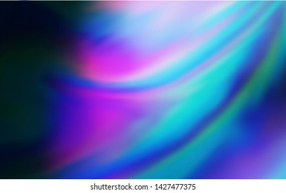 Dark Pink, Blue vector blurred template. Modern abstract illustration with gradient. New way of your design.