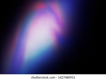 Dark Pink, Blue vector blurred background. Modern geometrical abstract illustration with gradient. The blurred design can be used for your web site.