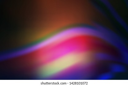 Dark Pink, Blue vector blurred and colored pattern. Glitter abstract illustration with gradient design. New design for your business.
