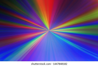 Dark Pink, Blue vector blurred shine abstract background. Glitter abstract illustration with gradient design. Background for designs.
