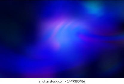 Dark Pink, Blue vector blurred bright pattern. Modern abstract illustration with gradient. Background for designs.
