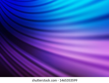 Dark Pink, Blue vector blurred and colored background. Modern geometrical abstract illustration with gradient. The template for backgrounds of cell phones.