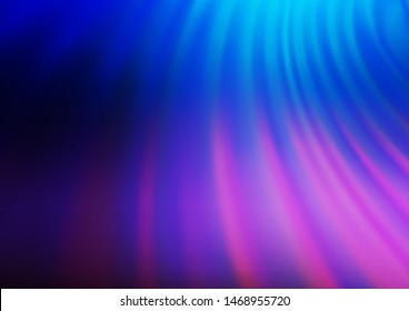 Dark Pink, Blue vector blurred bright template. Glitter abstract illustration with an elegant design. The background for your creative designs.