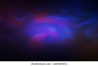 Dark Pink, Blue vector blurred shine abstract background. An elegant bright illustration with gradient. New design for your business.