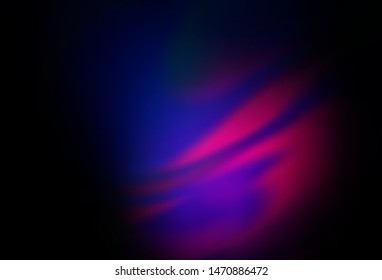 Dark Pink, Blue vector blurred and colored pattern. Creative illustration in halftone style with gradient. Elegant background for a brand book.