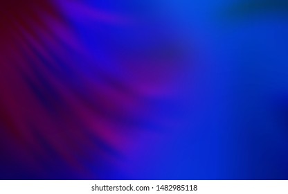 Dark Pink, Blue vector blurred shine abstract background. New colored illustration in blur style with gradient. Completely new design for your business.