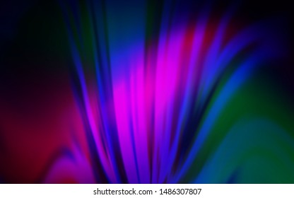 Dark Pink, Blue vector blurred background. Colorful illustration in abstract style with gradient. Background for designs.