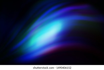 Dark Pink, Blue vector blurred bright template. Colorful abstract illustration with gradient. Elegant background for a brand book.