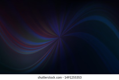Dark Pink, Blue vector blurred shine abstract template. Shining colored illustration in smart style. Completely new design for your business.