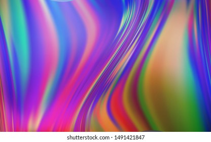 Dark Pink, Blue vector blurred shine abstract template. Shining colored illustration in smart style. Blurred design for your web site.