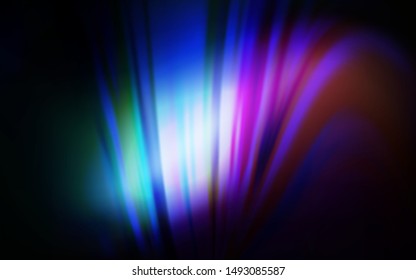 Dark Pink, Blue vector blurred shine abstract template. Abstract colorful illustration with gradient. Elegant background for a brand book.