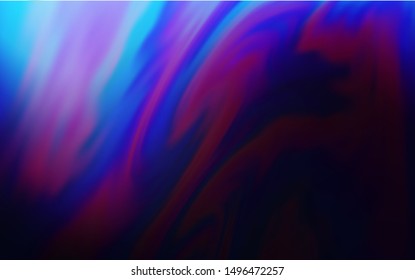 Dark Pink, Blue vector blurred shine abstract texture. Shining colored illustration in smart style. New style design for your brand book.